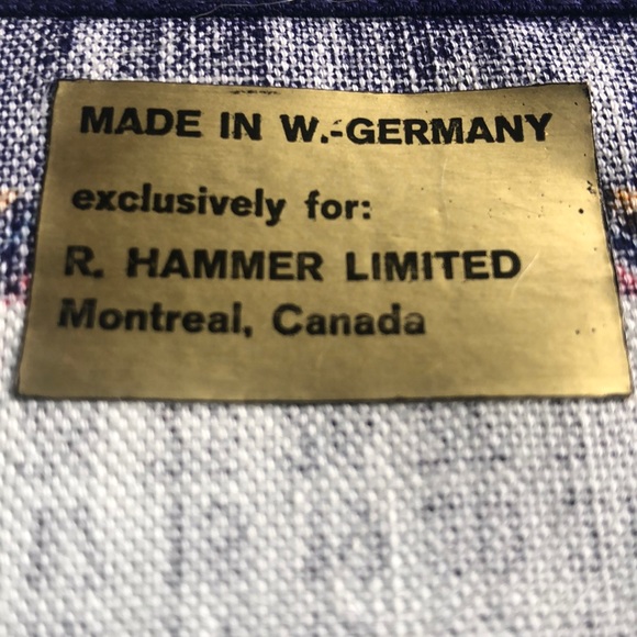 Vintage 1973 ~ W Germany Fabric Wall Calendar - Picture 8 of 8